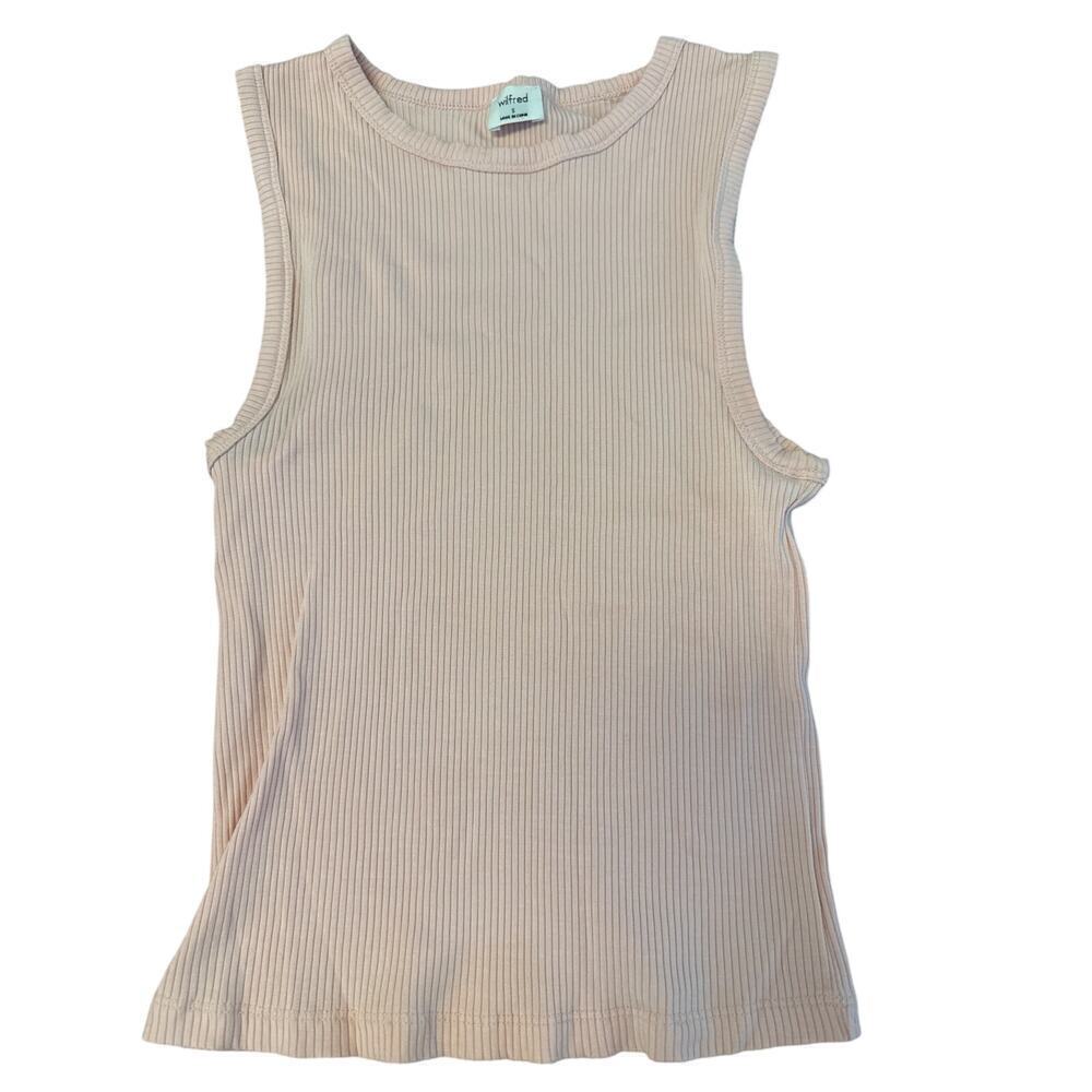 Aritzia Wilfred Free Tank Top Pink Womens Small Sleeveless Top